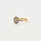 Bague 59 Bague ancienne 2 ors Diamants 58 Facettes EL2-128