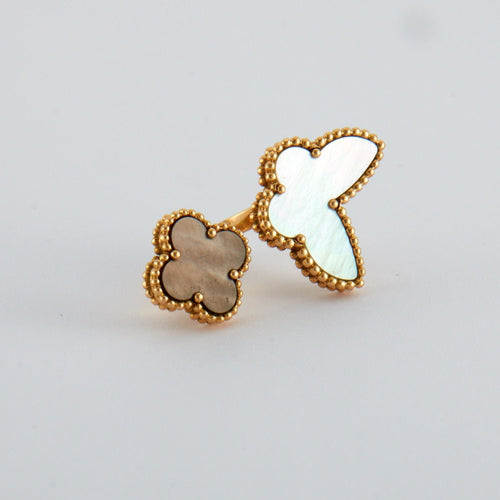 Bague 50 VAN CLEEF & ARPELS - Bague Lucky Alhambra Nacre 58 Facettes