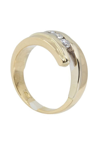 Bague 50 BAGUE DIAMANTS TRILOGIE 58 Facettes 039191