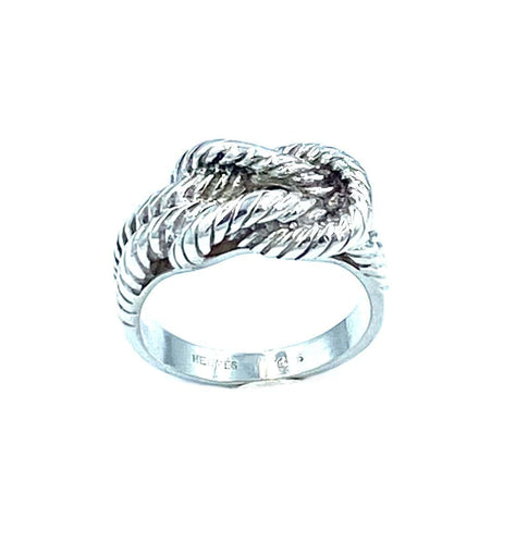 Bague Hermès. Bague vintage argent 58 Facettes