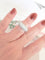 Bague Bague Jonc Diamants Or Blanc 58 Facettes AA 1532