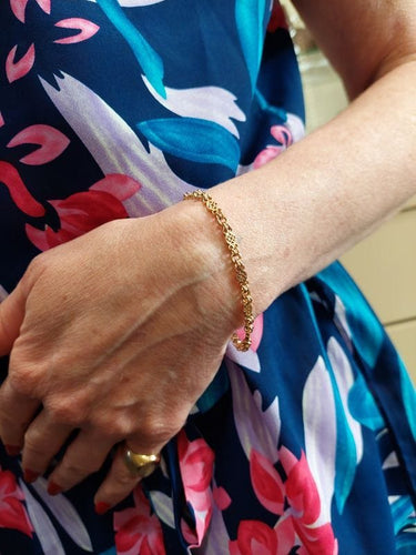 Bracelet Bracelet or rose 58 Facettes 065501