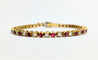 Bracelet Bracelet or rivière rubis et diamants 58 Facettes 1CA267/1