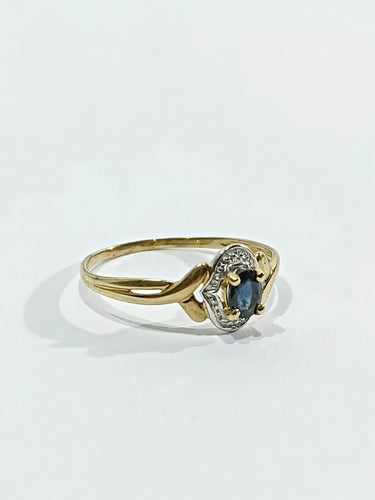 Bague 58 Bague Or Et Saphir 58 Facettes 3092/1