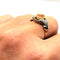 Bague 54 Bague vintage or jaune et perle de culture 58 Facettes 3635