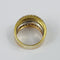 Bague 57 Bague Triple 3 Ors Oxydes 58 Facettes 20400000770