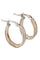 Boucles d'oreilles Créoles modernes 2 Ors 58 Facettes 078164