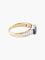Bague Bague Or Jaune Saphir Diamants 58 Facettes