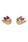 Boucles d'oreilles BOUCLES D'OREILLES MODERNE RUBIS 58 Facettes 038861