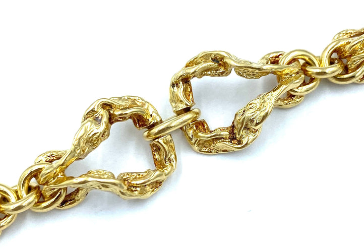 Bracelet GILBERT ALBERT. Bracelet or jaune 58 Facettes