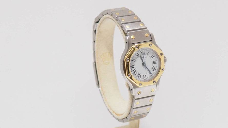 Montre Montre Cartier Santos octogonale 58 Facettes 31195
