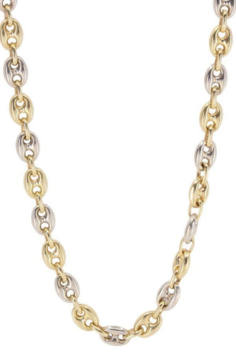 Collier CHAINE MAILLE GRAIN DE CAFÉ 58 Facettes 076081
