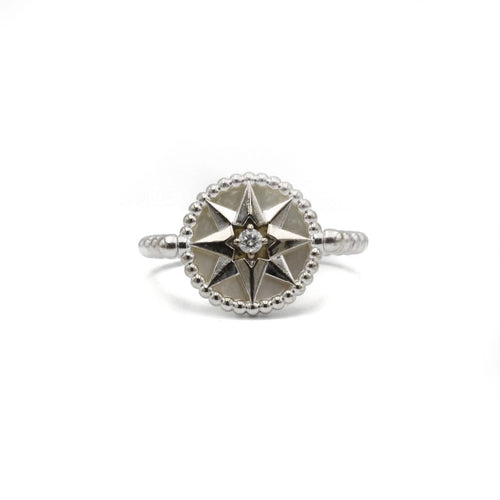 Bague 54 Bague Rose des vents - DIOR 58 Facettes 230221R