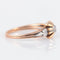 Bague 54.5 Bague or rose, platine et diamant 58 Facettes P3L12