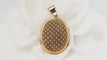 Pendentif Pendentif Porte Photo Porcelaine Perles 58 Facettes 32229
