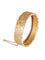 Bracelet Bracelet Rigide Ajouré, Décor Fleurs & Feuillages, Or Jaune, Fin XIXe Siècle 58 Facettes
