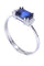 Bague Bague moderne, saphir, diamants 58 Facettes 063531