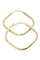 Boucles d'oreilles CRÉOLES MODERNE FACETÉES 58 Facettes 049081