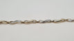 Bracelet Gourmette en Or Jaune & diamants 58 Facettes