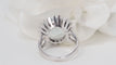 Bague 58 Bague vintage Aigue-marine 58 Facettes 32325