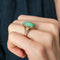 Bague Bague cabochon de jade 58 Facettes 432