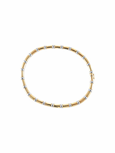 Collier Collier Plastron Or Jaune 58 Facettes