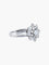 Bague Bague Fleur Diamants, Vers 1950 58 Facettes