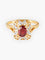 Bague Bague Marguerite Grenat et Diamants 58 Facettes ES3302A