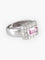 Bague Bague Saphir rose et Diamants 58 Facettes HS2781