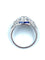 Bague Bague Art-Deco, diamants et saphirs calibrés 58 Facettes