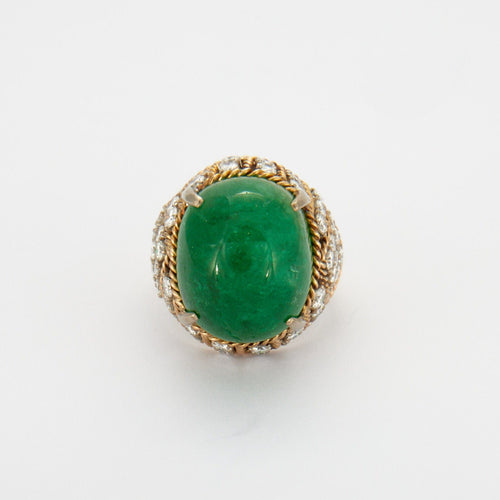 Bague 57 Bague Boule Emeraude 58 Facettes 324.109