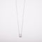 Collier Collier en or blanc et diamants 58 Facettes