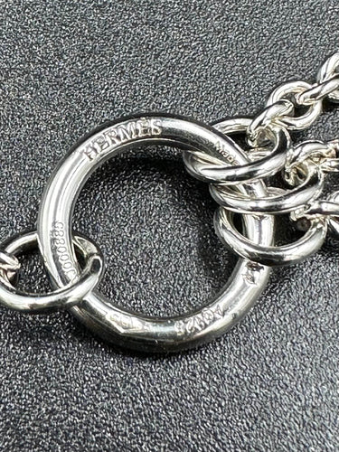 Collier HERMÈS - Collection Chaîne d’ancre Parade Argent 58 Facettes