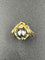 Bague GILBERT ALBERT - Bague Multi-billes Or 58 Facettes