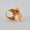 Bague 55 DIOR - Bague Pré Catelan Corail Saphirs Roses 58 Facettes FL245