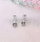 Boucles d'oreilles Boucles d'oreilles puces Tanzanites Or Blanc 58 Facettes AA 1496