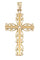 Pendentif CROIX ANCIENNE AJOURÉE 58 Facettes 058041