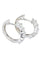 Boucles d'oreilles CRÉOLES MODERNE DIAMANTS 58 Facettes 048901