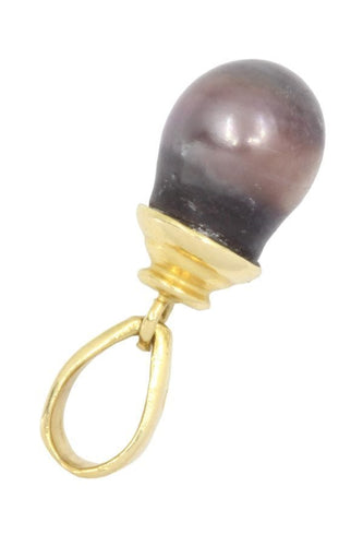 Pendentif PENDENTIF PERLE NOIRE 58 Facettes 053321