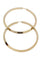 Boucles d'oreilles CRÉOLES MODERNES 58 Facettes 071221