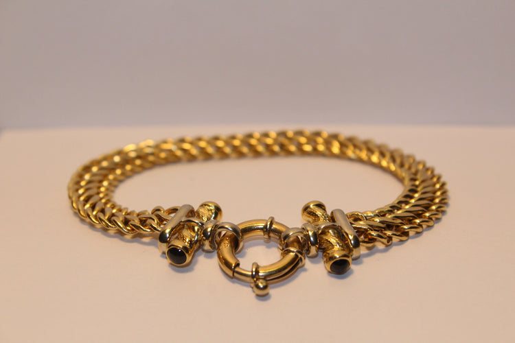 Bracelet Bracelet maille plate 58 Facettes 10613