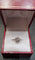 Bague 51.5 Solitaire en Or gris & Diamant 58 Facettes