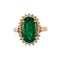 Bague Bague émeraude diamants 58 Facettes