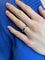 Bague 52 Solitaire or blanc, diamant 0.10 carat 58 Facettes 079751