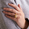Bague 49 BAGUE ZOLOTAS "HERITAGE" 58 Facettes