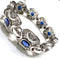 Bracelet BRACELET DIAMANTS ET SAPHIRS 58 Facettes Q924A