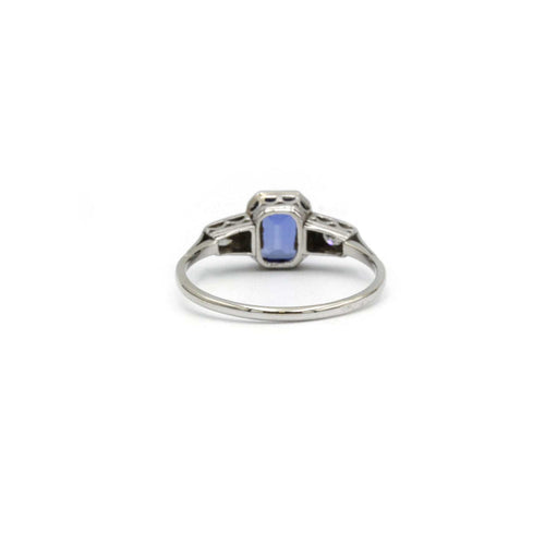 Bague 56 Bague Diamants & Saphir 58 Facettes 230057SP