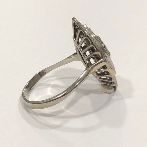 Bague BAGUE MARQUISE DIAMANTS 58 Facettes