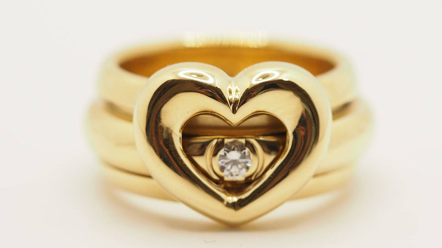 Bague Bague en or jaune et diamant Piaget Possession 58 Facettes