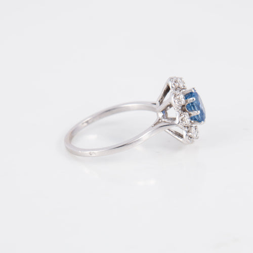 Bague 52 Bague Saphir et diamants 58 Facettes